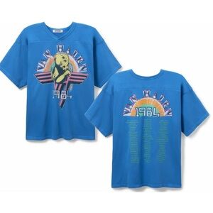 Daydreamer VAN HALEN - 1984 OVERSIZED JERSEY T-SHIRT size small nwot